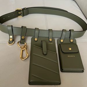 Fendi Leather Utility Belt